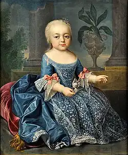 Anna Margarethe Senckenberg 1745 von Franz Lippold