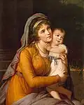 Porträt Anna Stroganowa, 1795