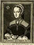 Porträt von Anna van Besten (1626)