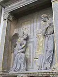 Donatello: Annunciazione Cavalcanti, Santa Croce (Florenz), 1435