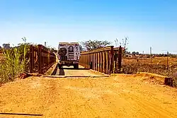 Bailey-Brücke in Angola (2019)