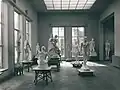 Ansicht des Ateliers, um 1930