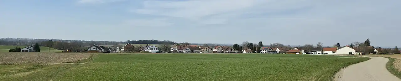 Ortsansicht Mauggen von Südost