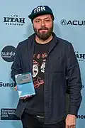 Anthony Benna bei der Preisverleihung