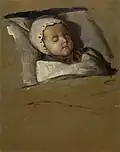 Porträt der Tochter Ernestina nach ihrem Tod, Pinacoteca Züst
