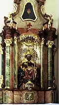 Antonius Abbas in der Kirche St. Cyriak und Perpetua