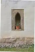 Wandnische in der Südwand