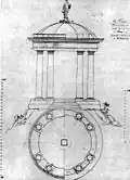 Entwurf zum Apollotempel in Neuruppin