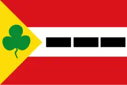 Flagge des Ortes Appelscha