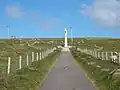 Fußweg zur Statue
