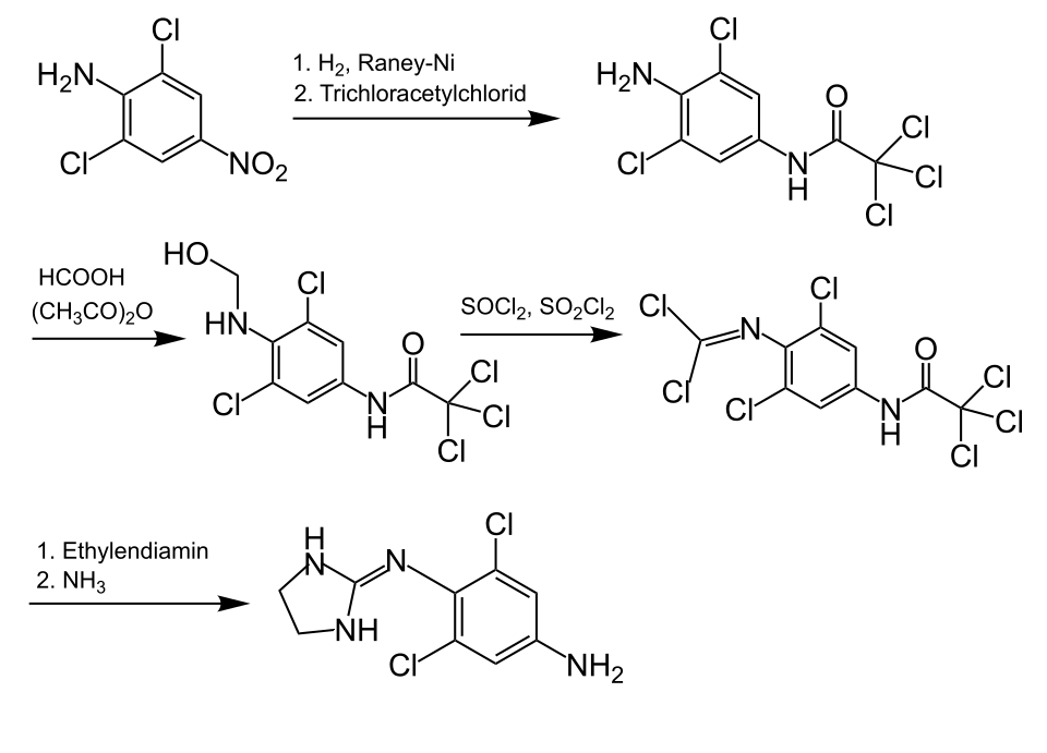 Synthese von Apraclonidin