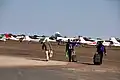 Flugvorfeld in Maun