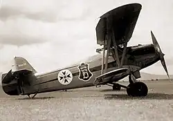 Arado Ar 65 mit bulgarischen Kennzeichen