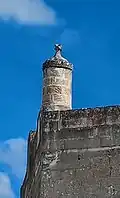 Typischer Arbëresh-Schornstein in Carosino