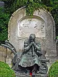 Grabmal für Matthias Hofherr am Zentralfriedhof Wien