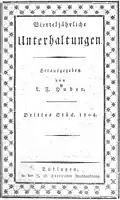 Titelseite der Zeitschrift