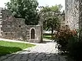Römischer Bogen an der Burg Castelo de Beja