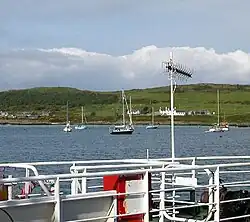 Ardminish Bay, von der Fähre aus
