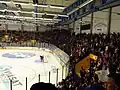 Eishockeyspiel zwischen dem IK Oskarshamn und dem Asplöven HC im September 2013