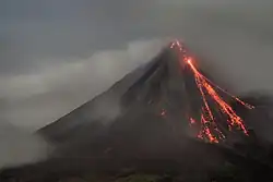 Ausbruch des Arenal