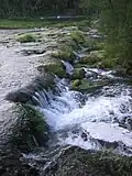 Flusstreppe oberhalb Correns