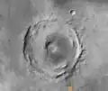 HiRISE CTX-Graustufenbild vom Mars Reconnaissance Orbiter