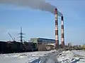 Kraftwerk Archangelsk (im Winter)