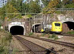 Arlanda Express fährt Richtung Norden