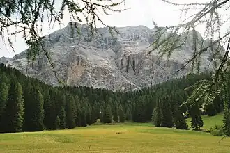 Zehner von Armentara (Südwest) aus