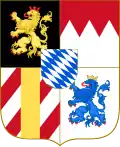 Dritter Schild des Königreichs 1835–1918/23