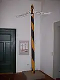 Nachbildung einer Armsäule im Osterzgebirgsmuseum Schloss Lauenstein
