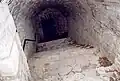 Rekonstruiertes Gewölbe zum Keller unter dem Hauptwohnbau (2005)