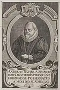 Andreas VI. Tucher (1551–1630), Kupferstich, Johann Jakob Schollenberger, um 1668