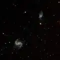 Arp 305 (NGC 4016 und NGC 4017)