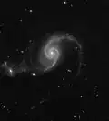 Aufnahme mithilfe des Hubble-Weltraumteleskops