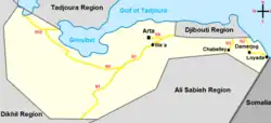Loyada im äußersten Osten der Region Arta