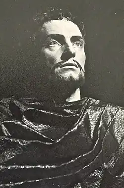 Arthur Loosli als Hamor in Jephtha von G. F. Händel am Stadttheater Bern, 1964