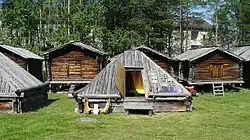 Hütten in Lappstaden