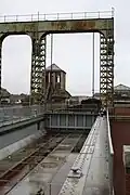 Blick über den östlichen (oberen) Trog