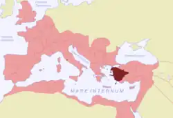 Provinz Asia im Römischen Reich, um 116 n. Chr.