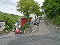 Straßen am Hang des „Höllenbachtals“