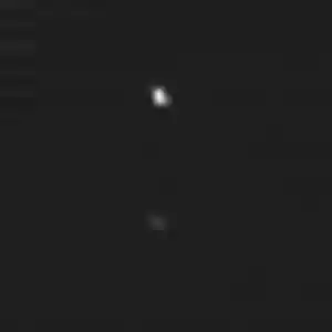Zwei Aufnahmen des Asteroids vom 11. und 12. Juni 2006