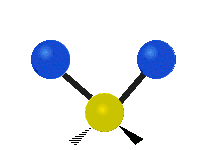 Antisymmetrische Streckschwingung (englisch: antisymmetrical stretching)