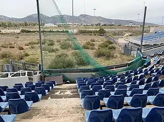 Innenansicht des Stadions 2018