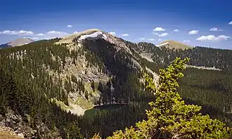 Blick auf den Santa Fe Lake