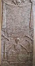 Grabstein für Alexander zum Thurn († 1641)