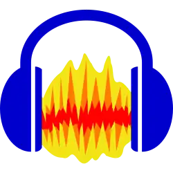 Logo von Audacity