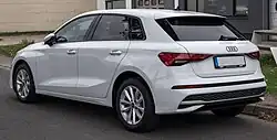 Heckansicht Sportback