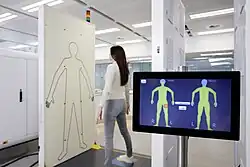 Aufnahmen eines Terahertzscanners