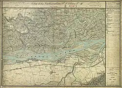 Aufnahmeblatt der 3. Landesaufnahme um 1872